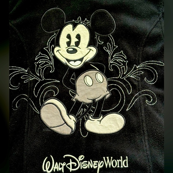 Disney Parks Zip fleece hoodie jacket 
Y2K Medium Mickey - Picture 1 of 5